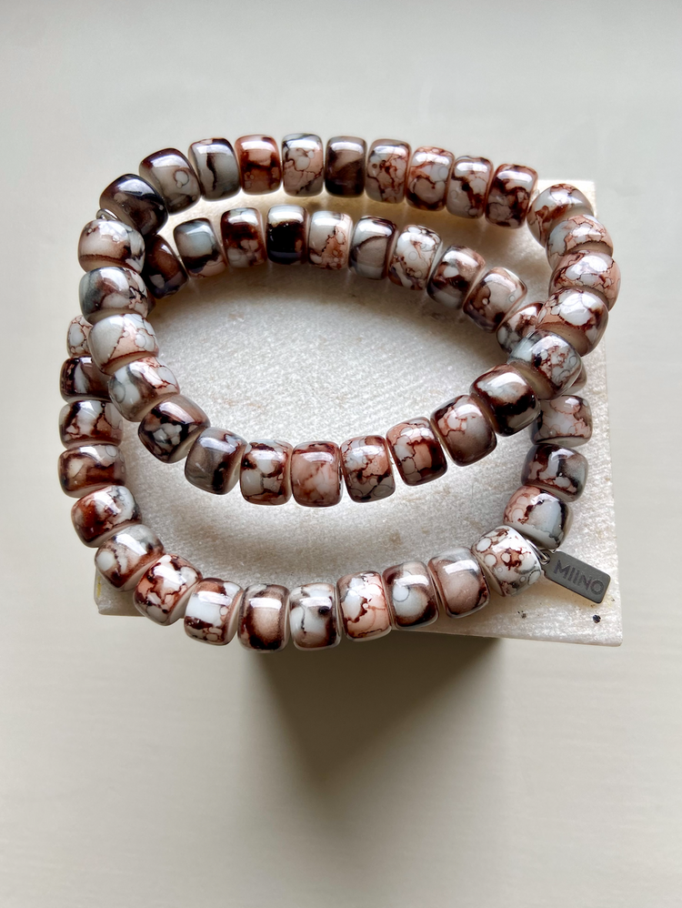Armband Brun – Agat
