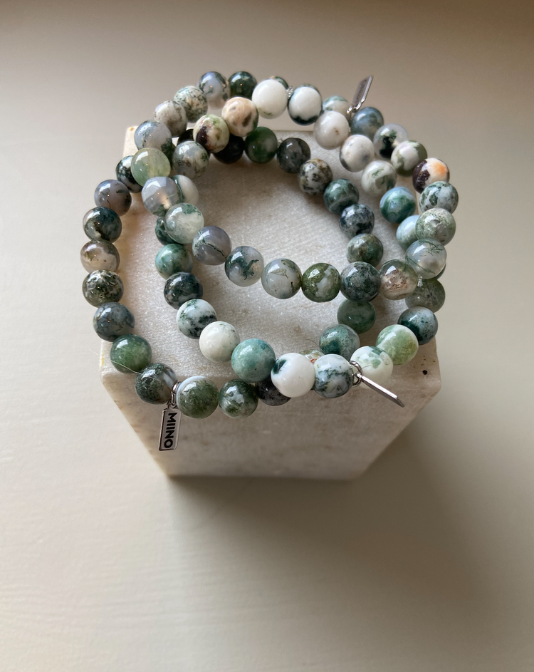 Armband Kaki – Agat