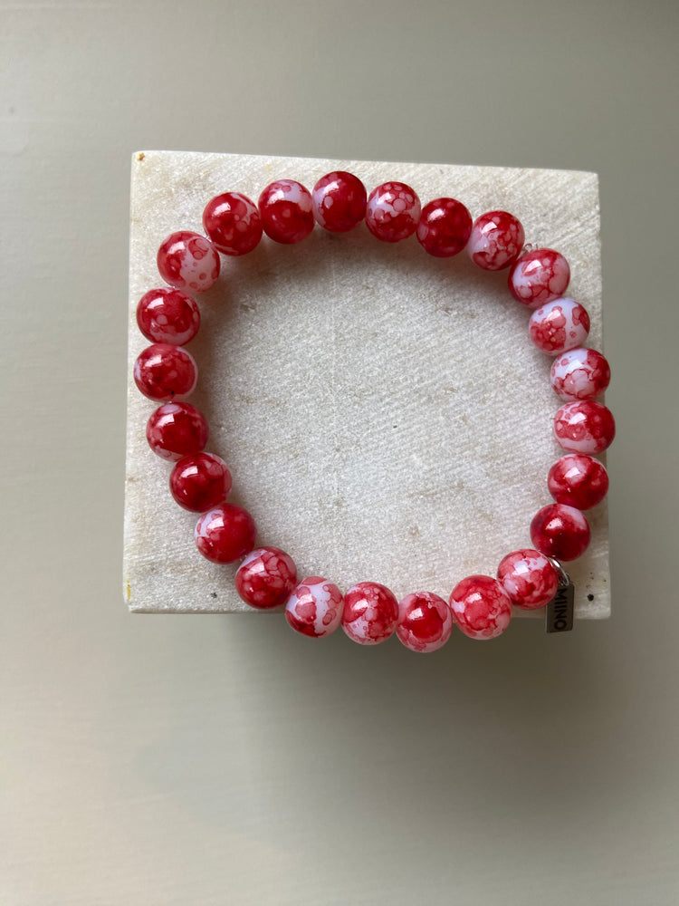 MIINO Bracelet Red - Handmade Agate Bracelet